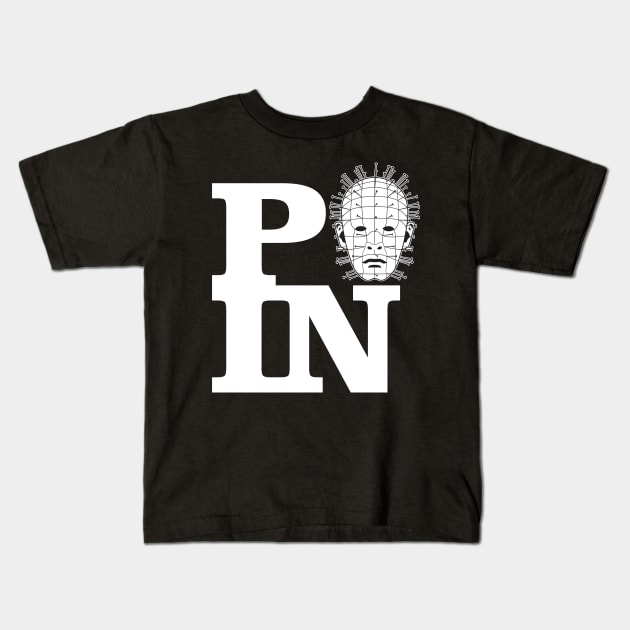 P(A)IN  Pinhead Hellraiser Kids T-Shirt by joefixit2